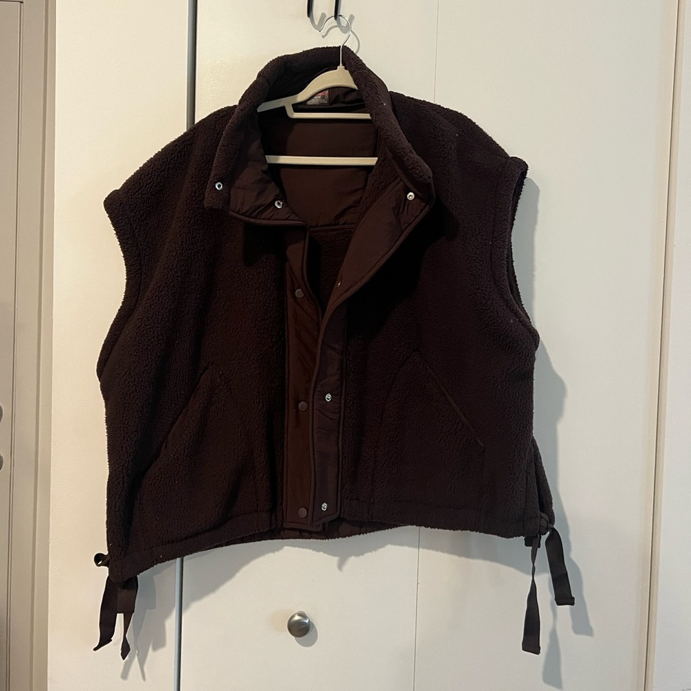 Free People Movement Scout It Out Fleece Vest